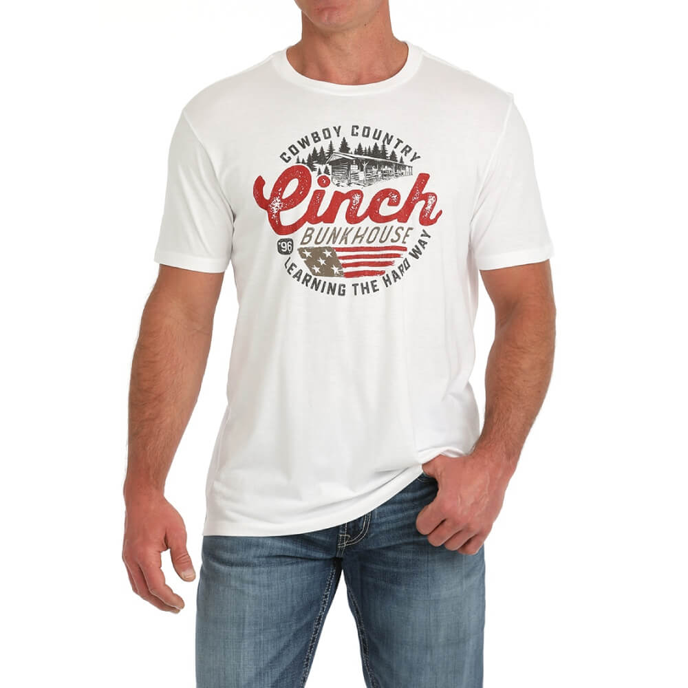 Cinch Mens Logo Short Sleeve T-Shirt