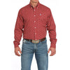 Cinch Mens Geometric Print Shirt