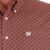 Cinch Mens Medallion Print Western Shirt