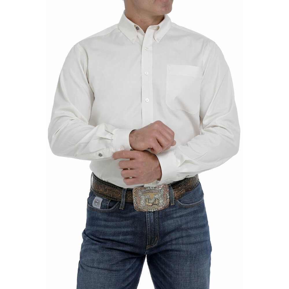 Cinch Mens Modern Fit Button Down Shirt - MTW1347020-CRE