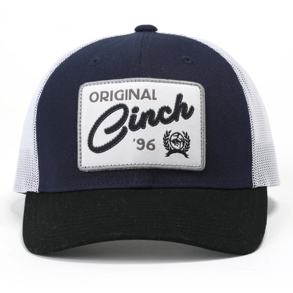 Cinch Mens Navy Trucker Cap