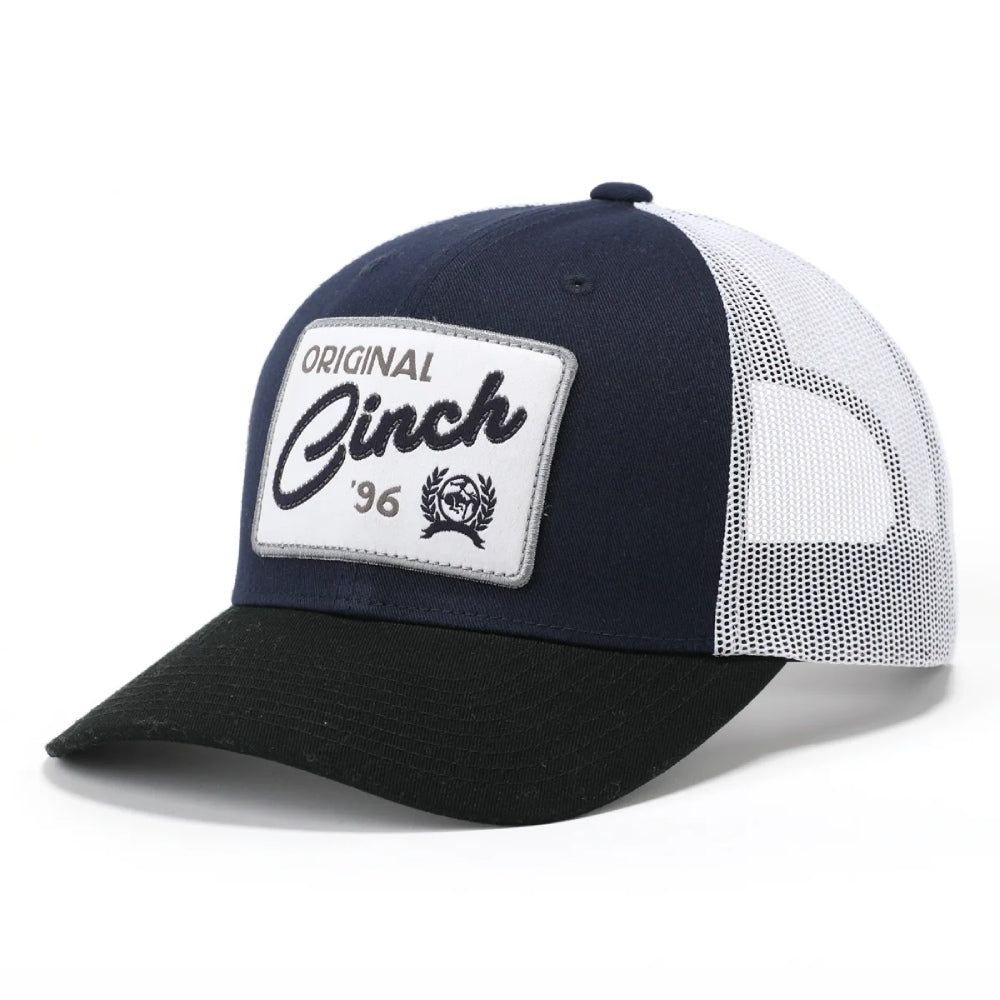 Cinch Mens Navy Trucker Cap