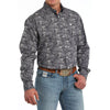 Cinch Mens Paisley Western Shirt