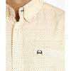 Cinch Mens Peach Short Sleeve Shirt