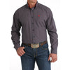 Cinch Mens Plaid Navy Western Shirt