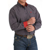 Cinch Mens Plaid Navy Western Shirt