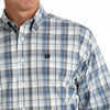 Cinch Mens Plaid Western Shirt 