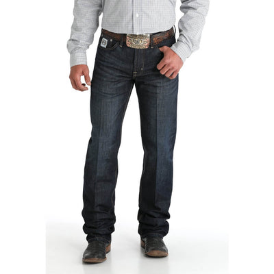 Cinch Mens Relaxed Fit White Label Jeans Dark Stonewash - MB92834057-IND