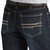 Cinch Mens Relaxed Fit White Label Jeans Dark Stonewash - MB92834057-IND
