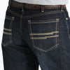 Cinch Mens Relaxed Fit White Label Jeans Dark Stonewash - MB92834057-IND