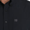 Cinch Mens Solid Arenaflex Western Shirt Black - MTW1862039-BLK