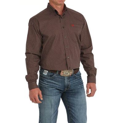 Cinch Mens Starburst Print Western Shirt