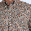 Cinch Mens Stretch Classic Fit Western Shirt Charcoal - MTW1106030-CHR