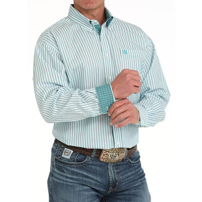Cinch Mens Striped Western Shirt