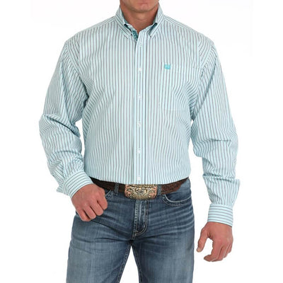 Cinch Mens Striped Western Shirt