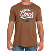 Cinch Mens Tried and True T-Shirt Brown Heather
