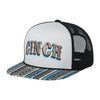Cinch Mens Trucker Cap Multicolor Aztec - MCC0600615-MUL