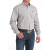 Cinch Mens White Button-Down Western Shirt