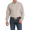 Cinch Mens White Plaid Western Shirt