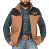 Cinch Mens Wooly Concealed Carry Vest Brown