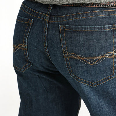 Cinch Mens Grant Relaxed Fit Jeans Dark Stone - MB31937001-IND