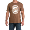 Cinch Mens Graphic T-Shirt Brown - MTT1690694-BRN