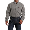 Cinch Mens Long Sleeve FR Work Shirt - WLW3002009-TAN