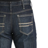 Cinch Mens Relaxed Fit White Label Jeans Dark Stonewash - MB92834057-IND