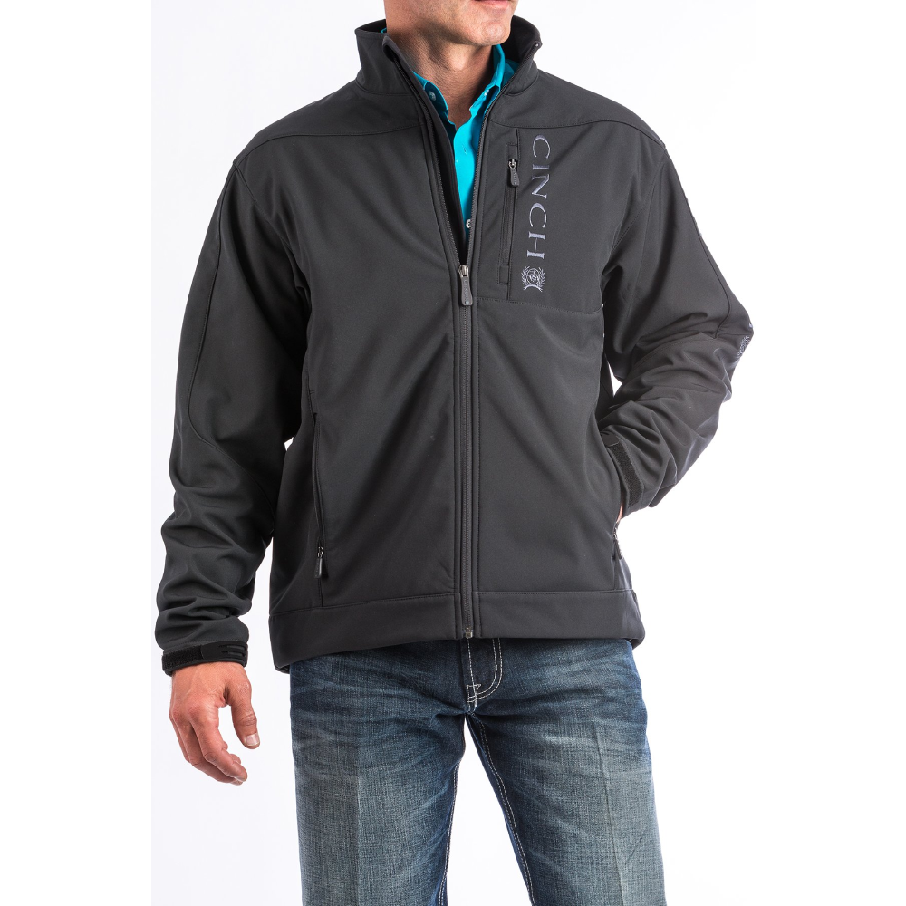 Cinch Mens Black Bonded Jacket - MWJ1009000-BLK