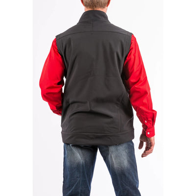 Cinch Mens Bonded Conlealed Carry Vest - MWV1082001-BLK