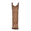 Circle G Corral Womens Sequin Embroidery Cowboy Boots Brown - L5893