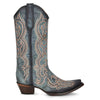 Circle G Womens Blue Jean Western Boots