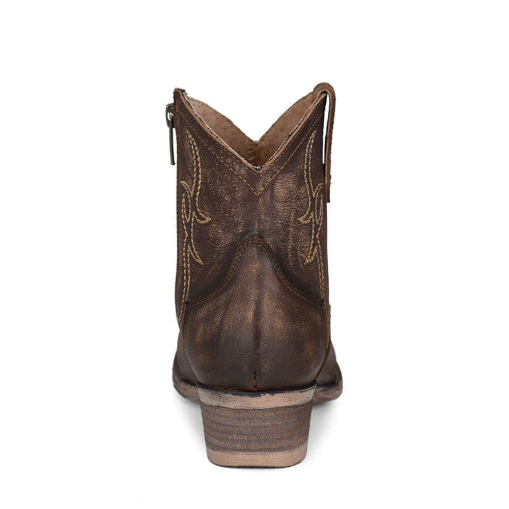 Circle G Womens Tobacco Embroidery Boots - Q5161