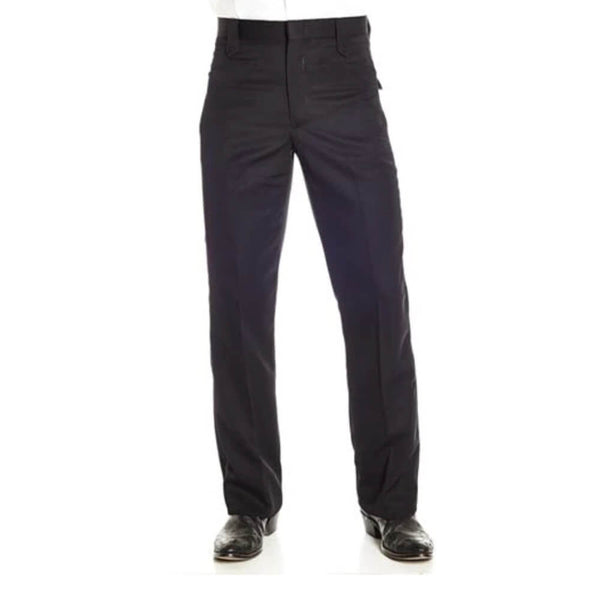 Circle S Mens Black Dress Ranch Pants