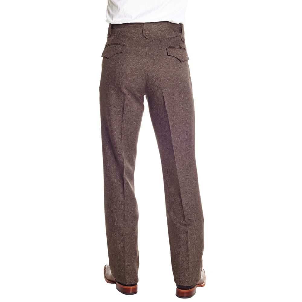 heels that go with burgundy dress Men's wool dress pants pleated relaxed fit – Antonios main image 1