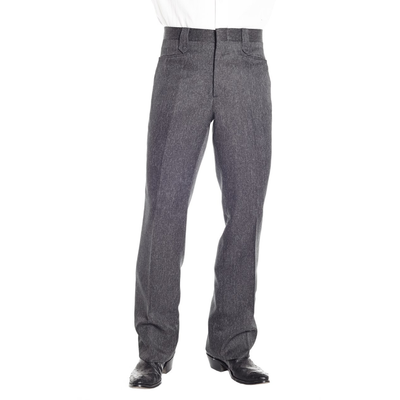 Circle S Mens Heather Grey Dress Ranch Pants - CP4776-40