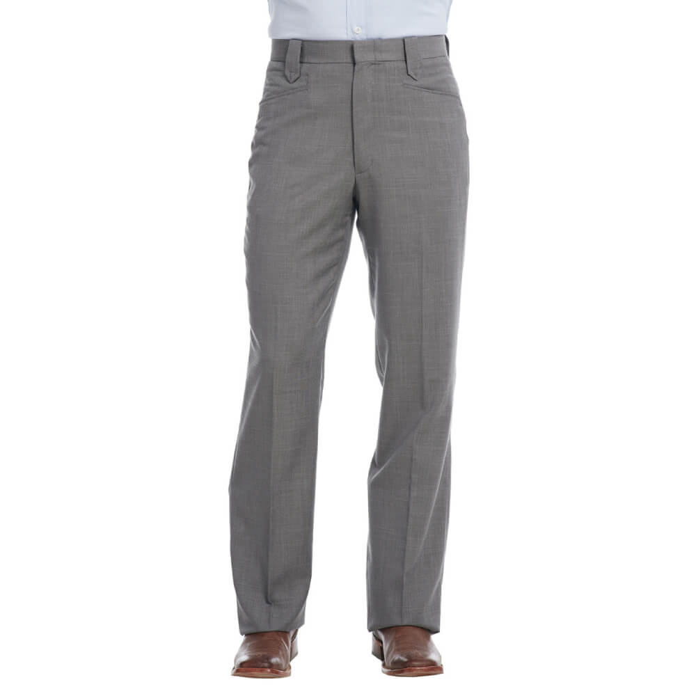 Circle S Mens Steel Grey Dress Ranch Pants | Shop Now Circle S Mens Steel Grey Dress Ranch Pants | Shop Now