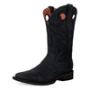 Corral Circle G Mens Black Embroidery Pull Holes Western Boots - L6079