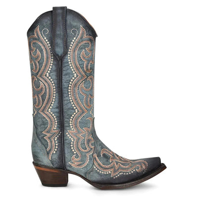 Corral Circle G Womens Blue Jean Western Boots - L5869