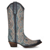 Corral Circle G Womens Blue Jean Western Boots - L5869