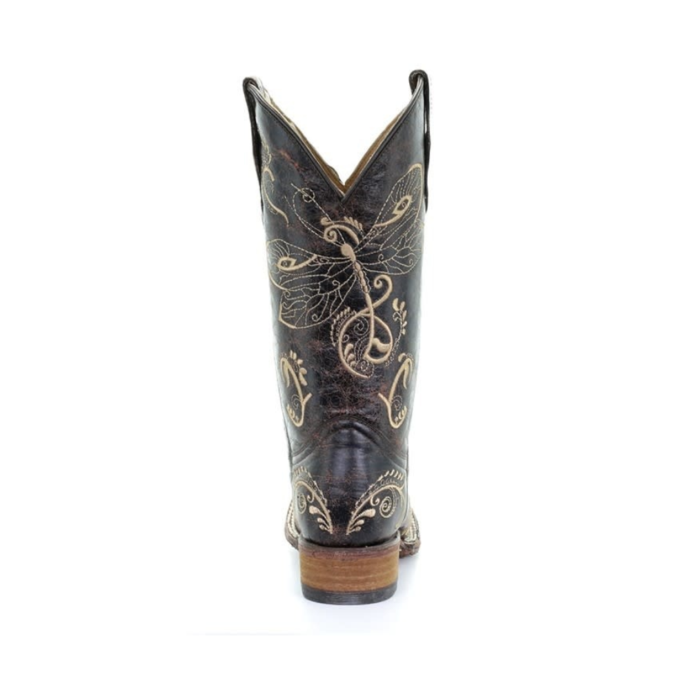 Corral Circle G Womens Distressed Brown Western Boots - L5079