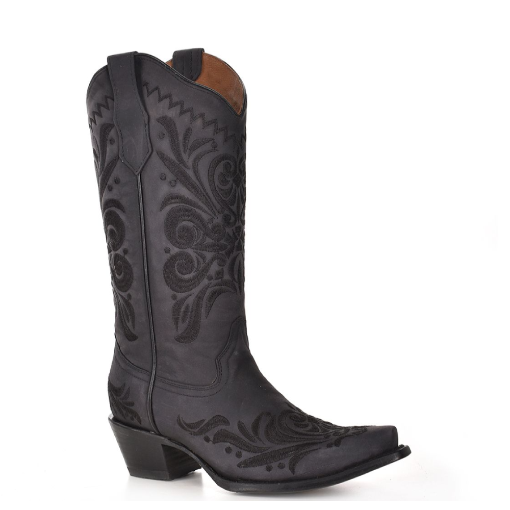 Corral Circle G Womens Filigree Embroidered Western Boots - L5433