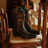 Corral Womens Black Suede Western Boots - A4492
