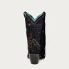 Corral Womens Black Suede Western Boots - A4492