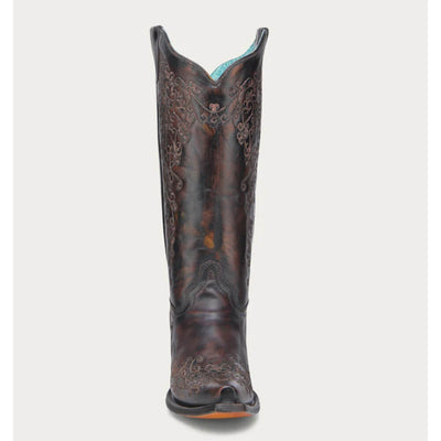 Corral Womens Western Floral Embroidery Cowboy Boots