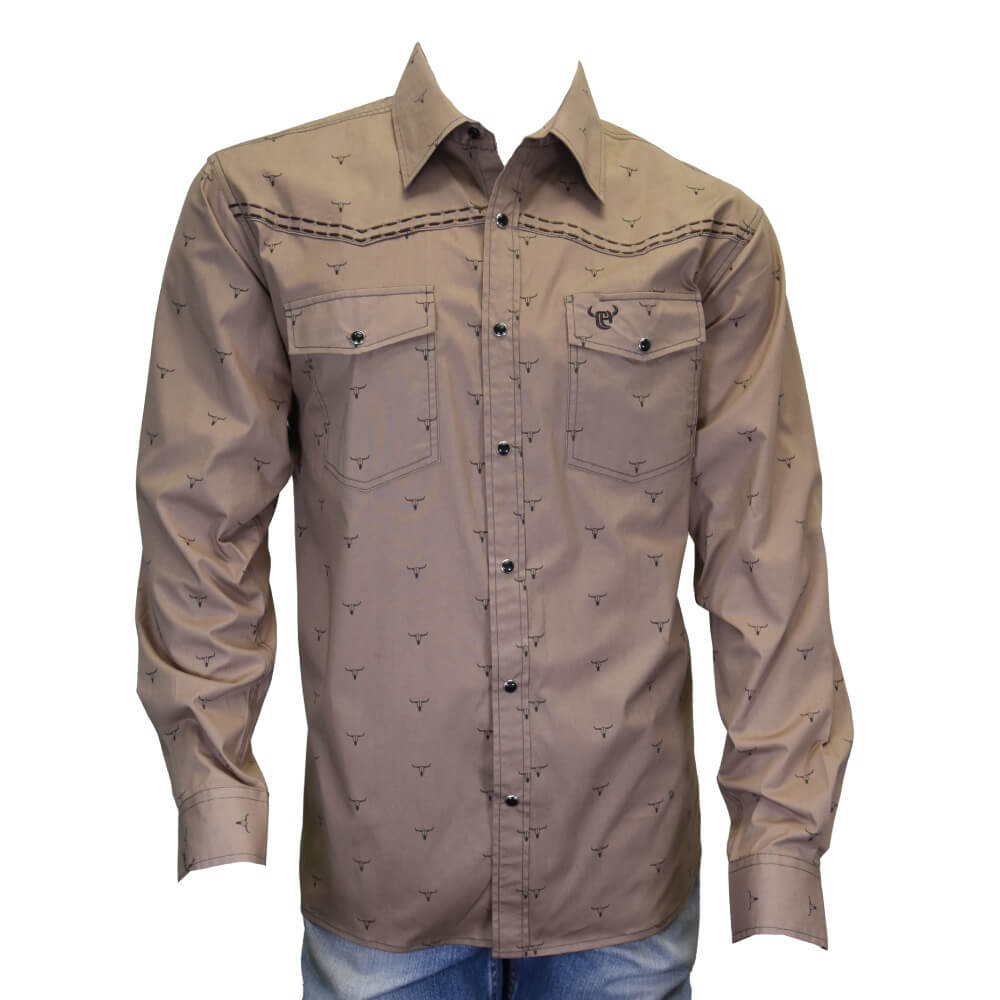 Cowboy Hardware Mens Long Sleeve Shirt