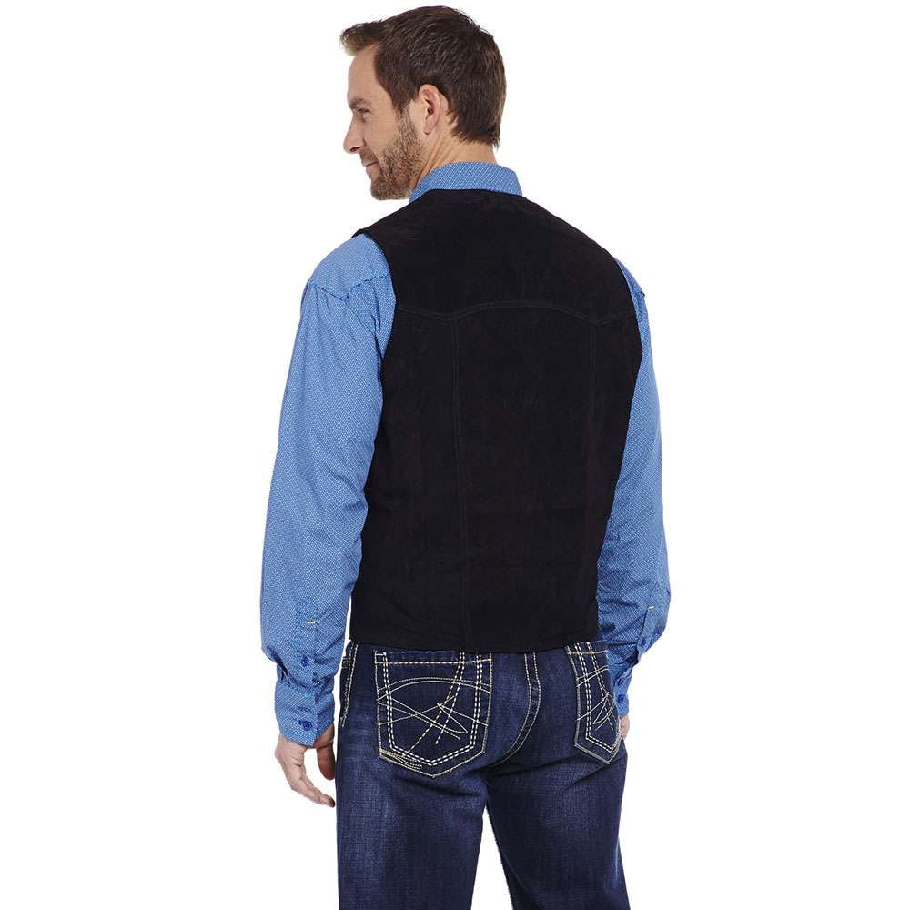 Cripple Creek Men's Suede Leather Vest - ML3061-41