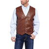 Cripple Creek Mens Faux Leather Vest - CW1239-35