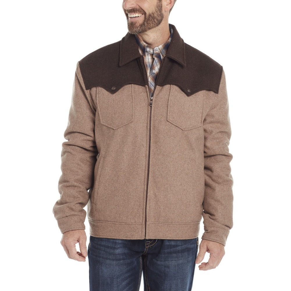 Cripple Creek Mens Two Toned Wool Jacket