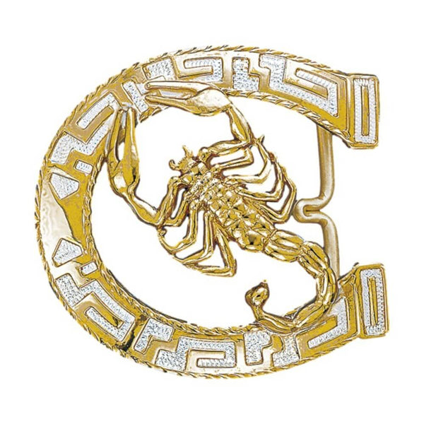Crumrine Belt Horseshoe Scorpion Buckle | Buy It Now